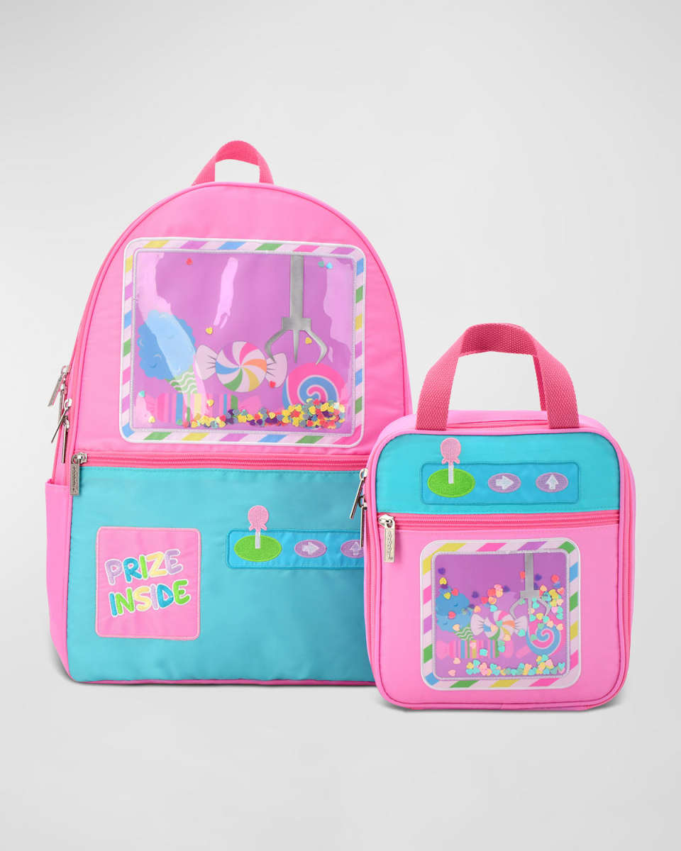 Kid's Claw Machine Backpack & Lunch Tote Set